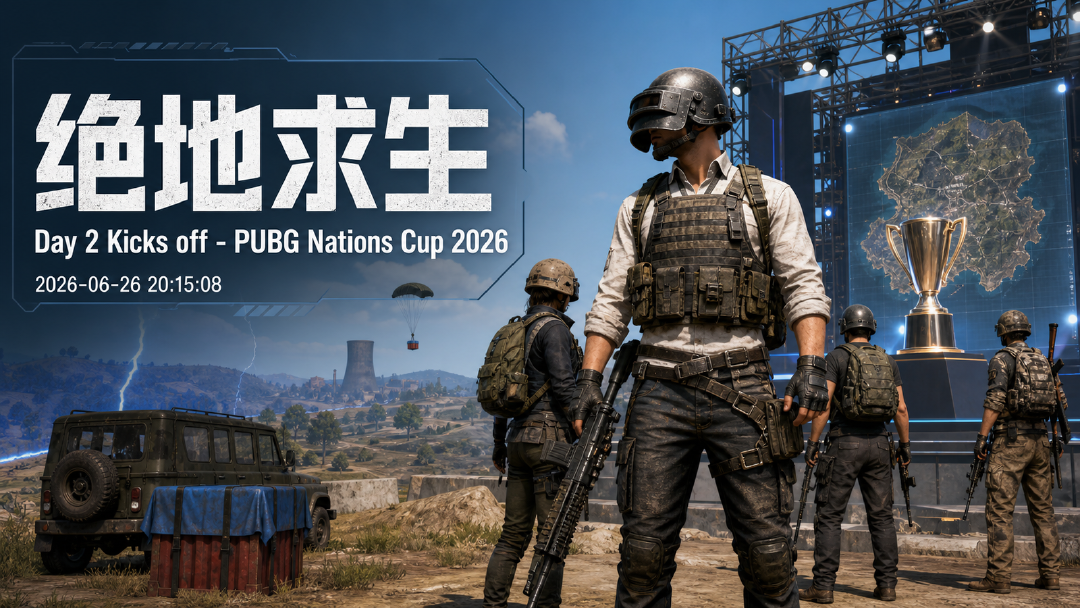 绝地求生 PNC 2026 国家杯总决赛开打：16强名单+Drops 奖励一览