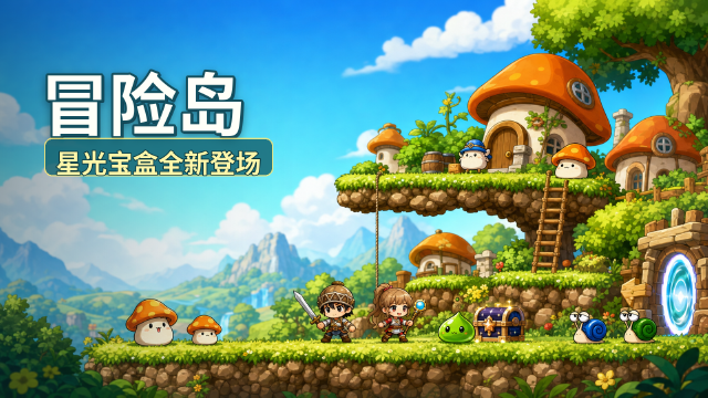 冒险岛闪耀宝物盒「星光流转」更新：7月20日-28日开启，套装属性与道具一览