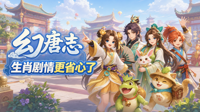 《幻唐志》同心协力跨等级组队上线：生肖天罡不看等级+120级剧情单人挑战整理