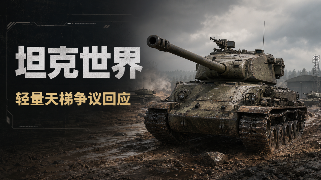 坦克世界轻量级天梯战7月20日开启：视角显示异常问题官方说明