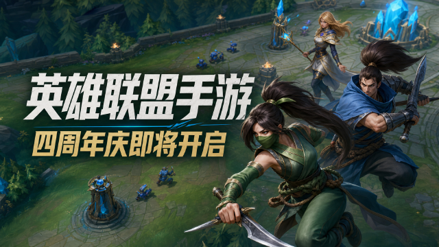 英雄联盟手游4周年庆典开启：招牌英雄主题+周年限定皮肤与登录奖励一览