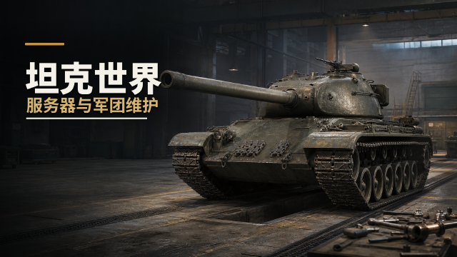 坦克世界服务器维护公告：7月24日02:00-02:45停机，军团页面同步维护