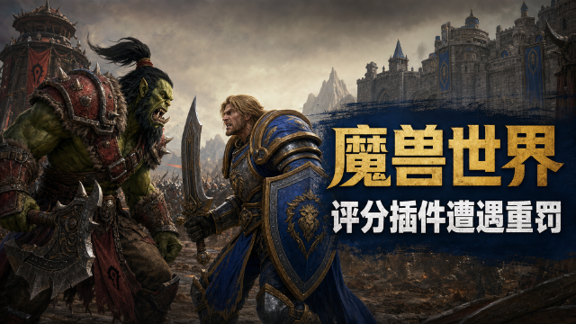 魔兽世界怀旧服封禁公告：第三方玩家评分插件处罚开始，834名角色被查