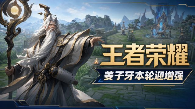 王者荣耀英雄平衡性调整：姜子牙增强、露娜二三技能改动一览