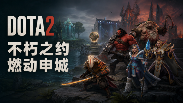 DOTA2 TI2026小红书专属社区活动开启：8月1日-8月31日互动赢决赛门票