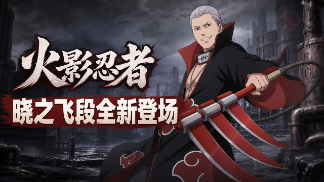 火影忍者8月21日更新公告：飞段[晓·三]登场+雨琉[羁绊]免费送+轻松季开启时间