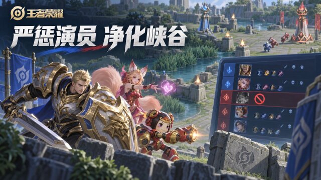 王者荣耀9月10日"演员"行为专项打击处罚公告：处罚名单+禁赛时长一览