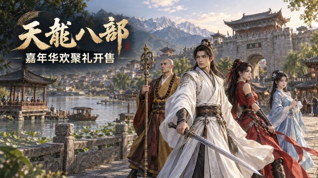 天龙八部2026嘉年华欢聚礼开售：10月17-18日成都欢乐谷时间地点+奖励一览+宝箱钥匙兑换码