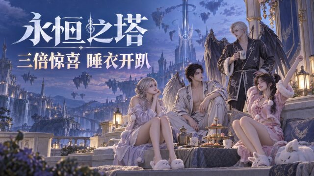 永恒之塔新三倍三份睡衣派对开启：9月22日10点至9月29日，神器乐园+超越金羽奖励一览