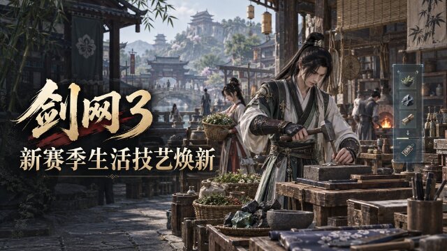 剑网3新赛季生活技艺大改造：9月28日测试资格申请时间+名剑大会助手内容一览