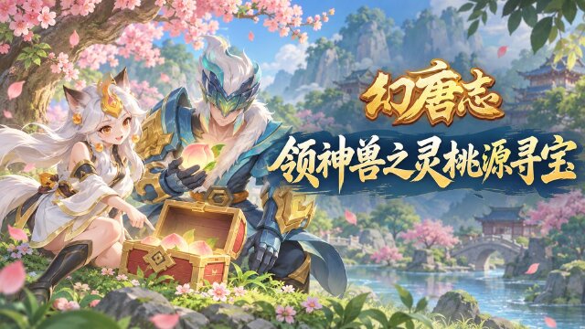 《幻唐志》假日礼盒领神兽之灵：灵宠赐福抽奖与桃源仙踪时间一览