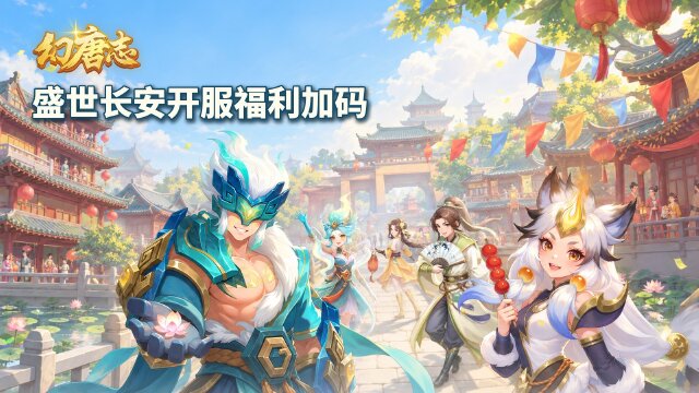 《幻唐志》系列服“盛世长安”已开启：签到领紫灵猫，银币与福袋福利加码