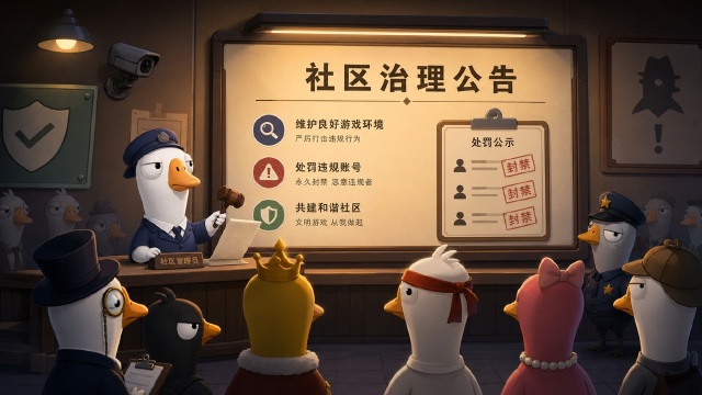 鹅鸭杀：发言违规禁言及封号处罚公告