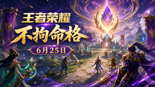 王者荣耀：6月25日正式服“不拘命格”赛季版本更新公告