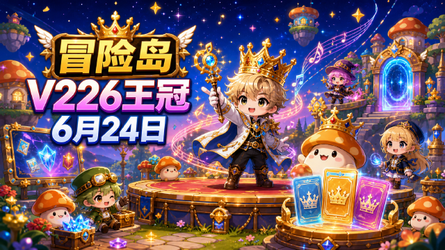 冒险岛：王冠版本火热开放 奏响星夜的幻想曲