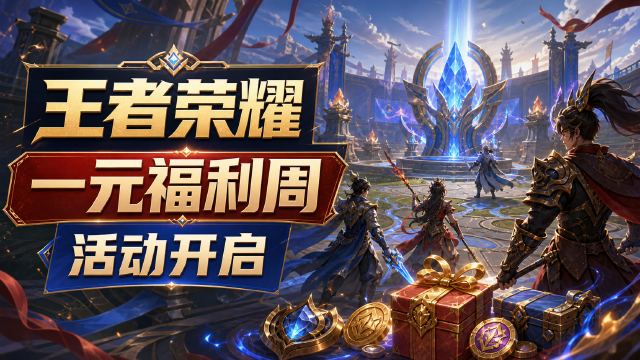 王者荣耀：一元福利周活动开启