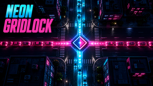 Neon Gridlock